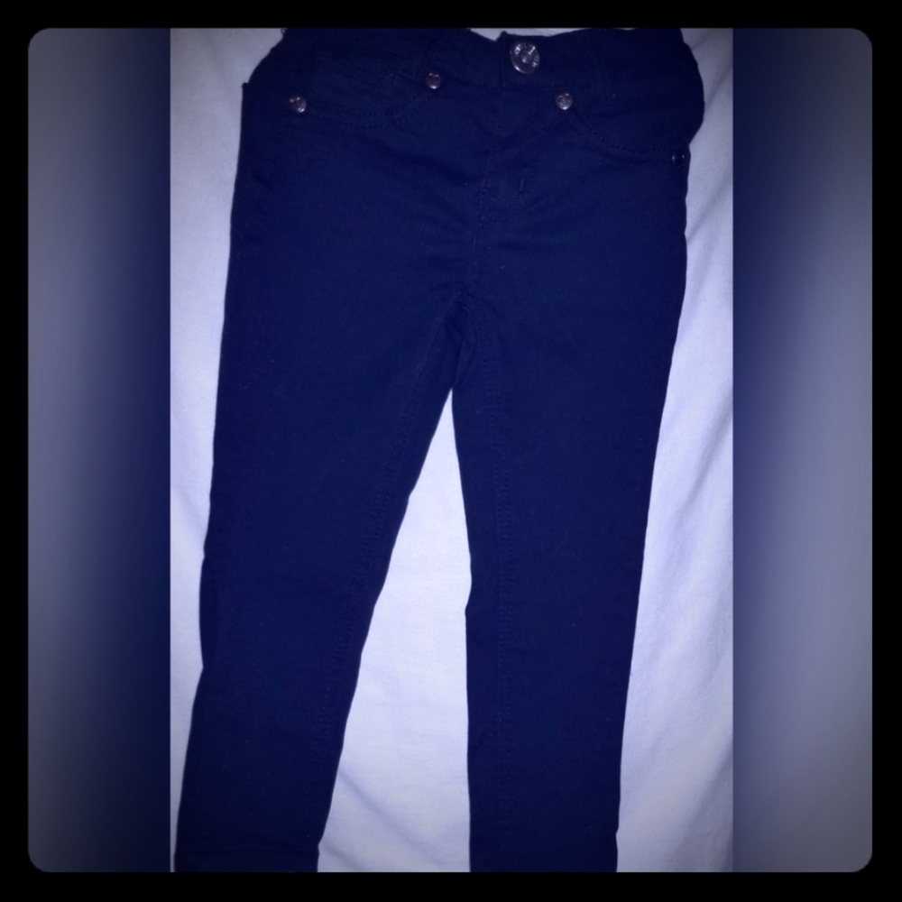 Girls black jeans